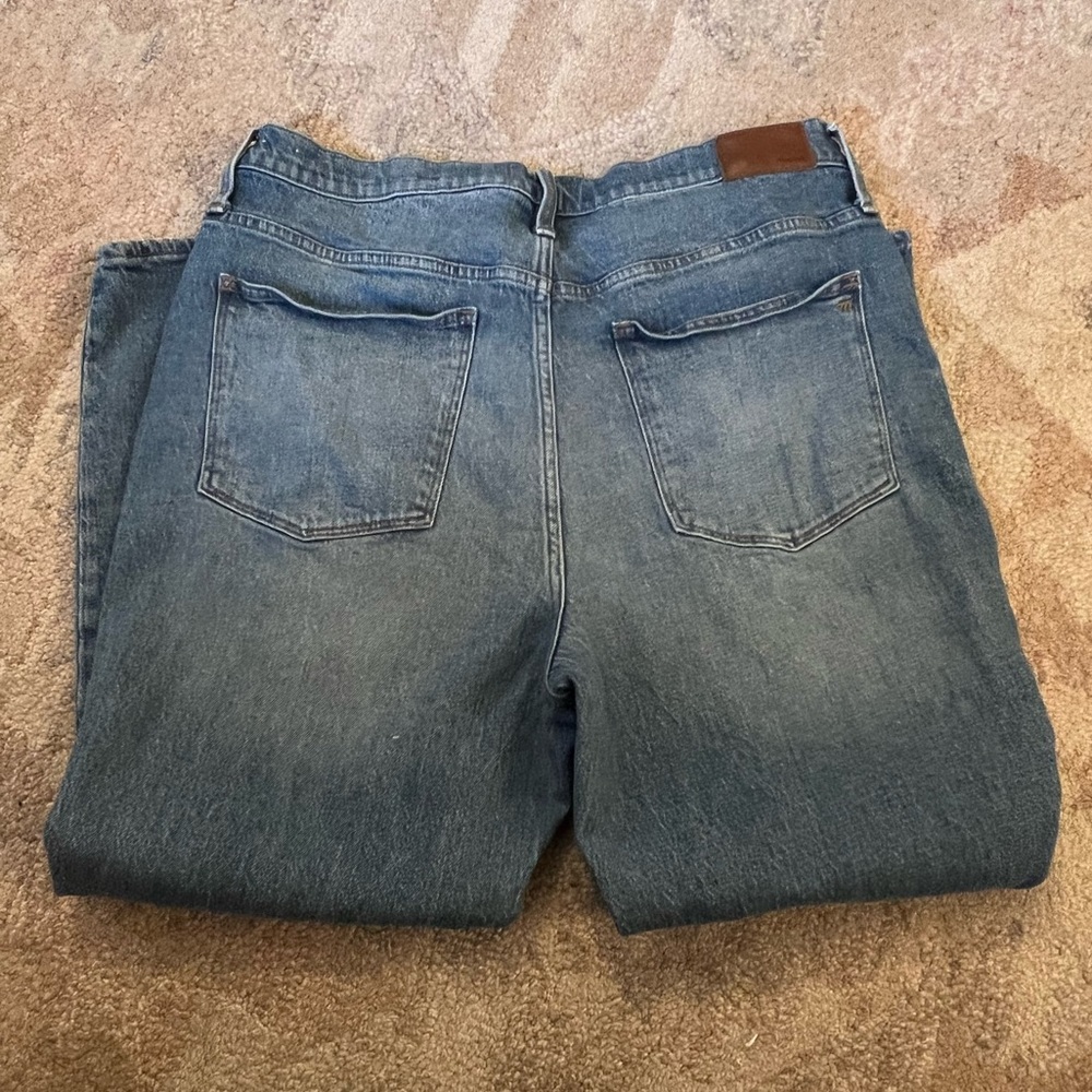 MADEWELL The High-Rise Slim Boyjean Size 33P EUC - Picture 10 of 11